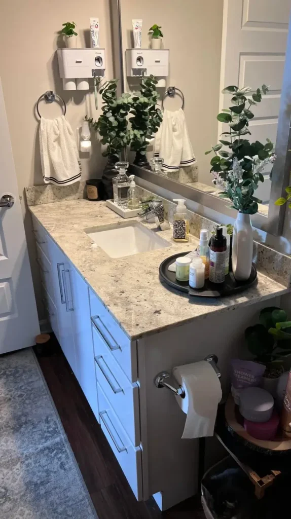 Bathroom Plants Decor Ideas 