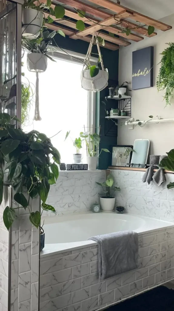 Bathroom Plants Decor Ideas